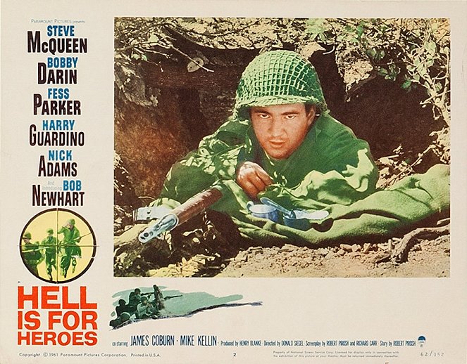 Hell Is for Heroes - Lobby Cards