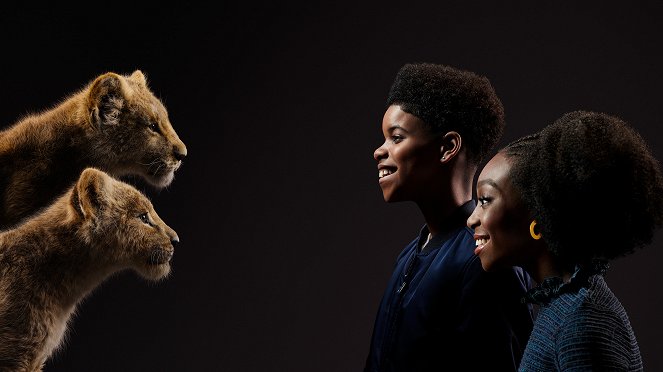 Der König der Löwen - Werbefoto - JD McCrary, Shahadi Wright Joseph