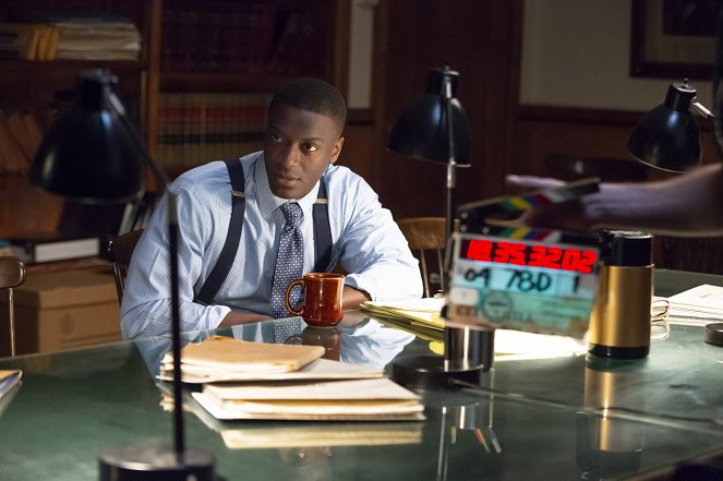 Město na kopci - Noc, kdy Flynn poslal policajty k ledu - Z nakrúcania - Aldis Hodge