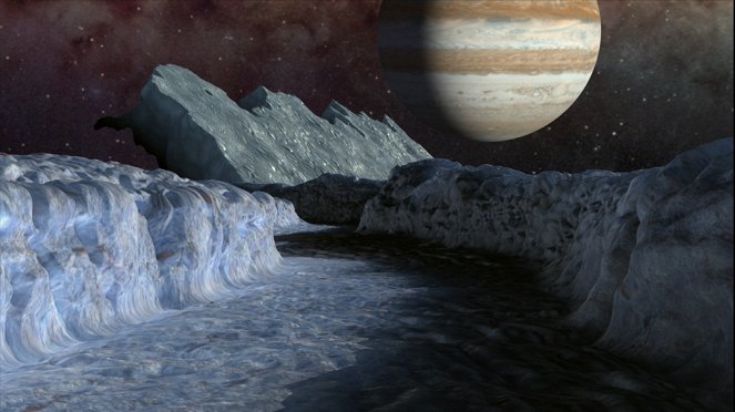 Reise zum Jupiter-Mond - Filmfotos