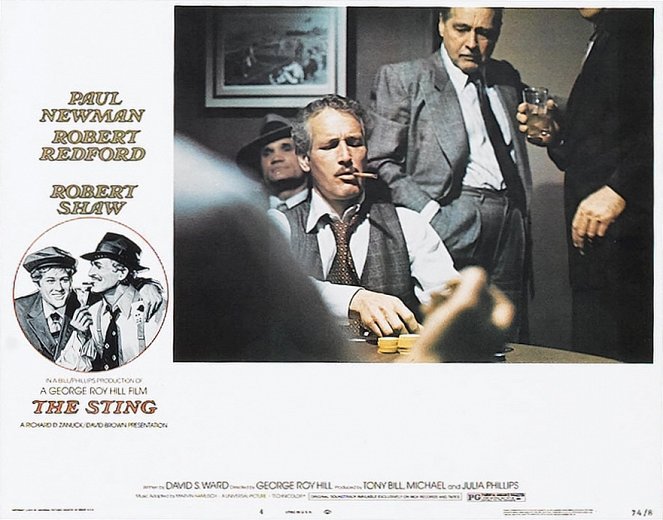 The Sting - Lobbykaarten - Paul Newman