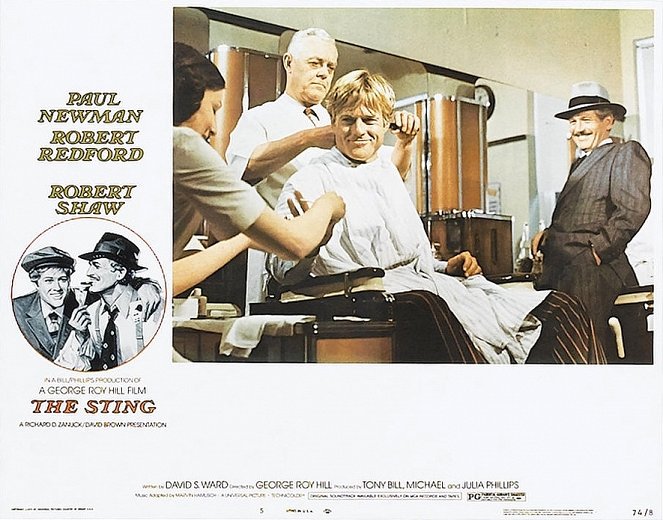 The Sting - Lobbykaarten - Patricia Bratcher, Robert Redford, Paul Newman