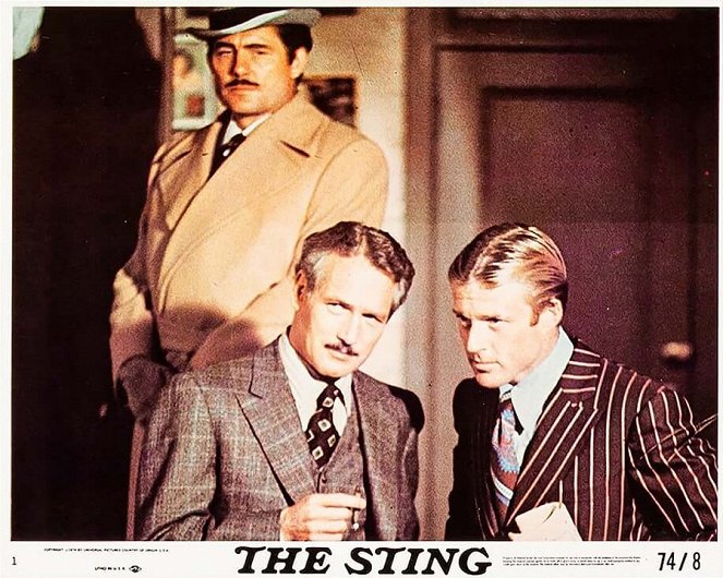 The Sting - Lobby Cards - Robert Shaw, Paul Newman, Robert Redford