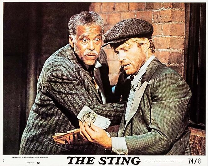 The Sting - Lobby Cards - Robert Earl Jones, Robert Redford