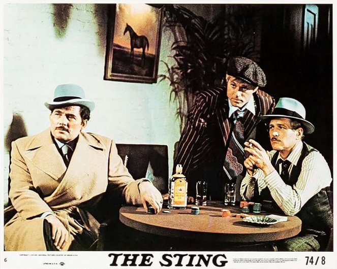The Sting - Lobby Cards - Robert Shaw, Robert Redford, Paul Newman