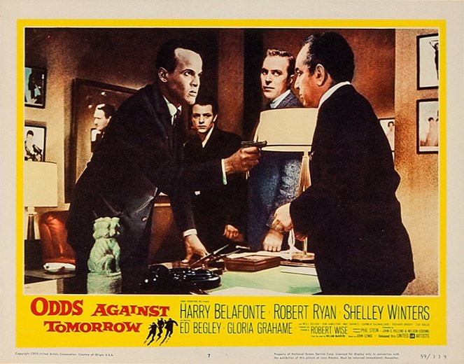 Odds Against Tomorrow - Lobby Cards