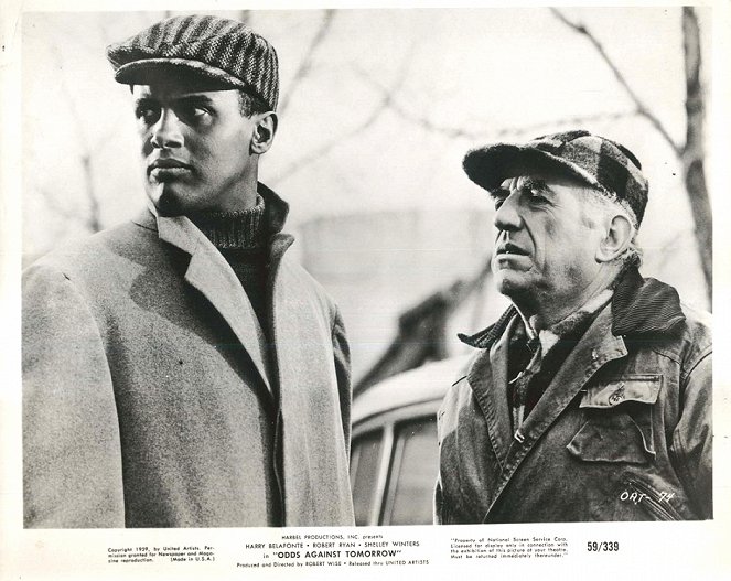 Odds Against Tomorrow - Lobbykaarten - Harry Belafonte, Ed Begley