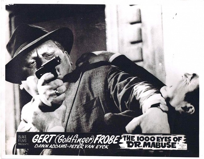 Los crímenes del doctor Mabuse - Fotocromos - Gert Fröbe