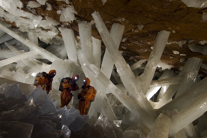 Naica: Jeskyně úchvatných krystalů - Z filmu