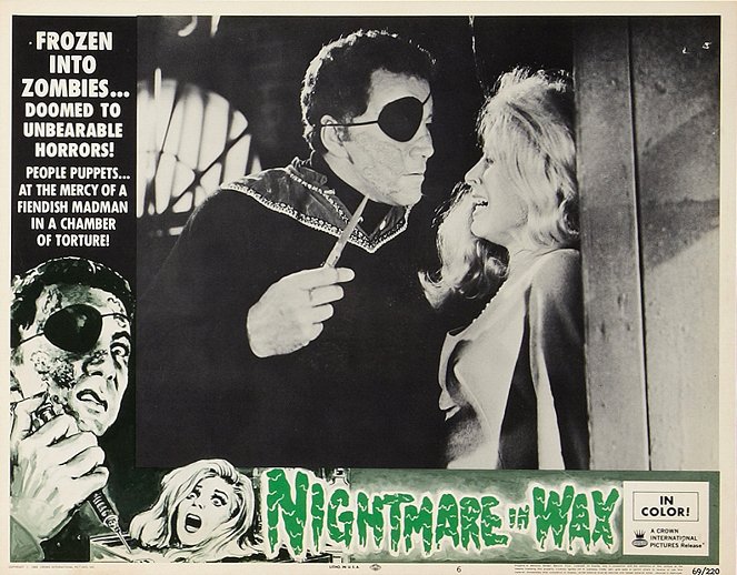 Nightmare in Wax - Lobby Cards - Cameron Mitchell, Victoria Carroll