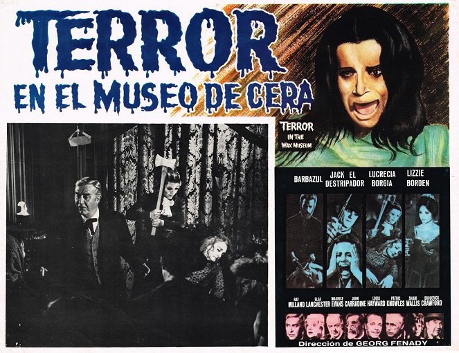 Terror in the Wax Museum - Lobby Cards - Ray Milland