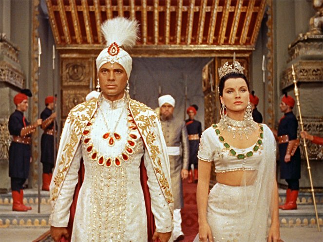 A hindu síremlék - Filmfotók - Walther Reyer, Debra Paget