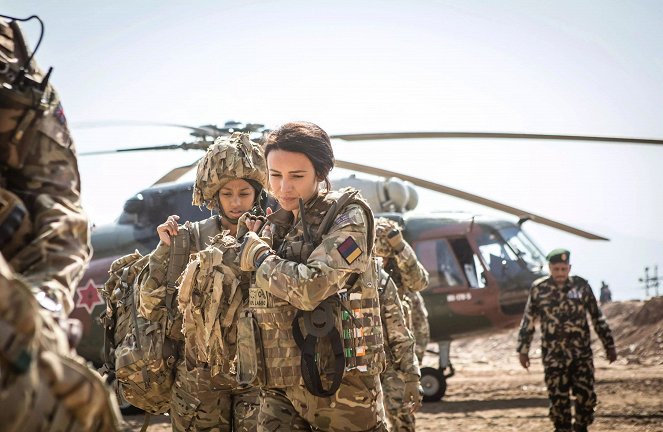 Our Girl - Nepal Tour - Episode 1 - Photos - Shalom Brune-Franklin, Michelle Keegan