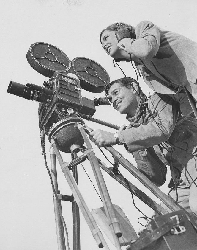 Zu heiß zum Anfassen - Filmfotos - Clark Gable, Myrna Loy