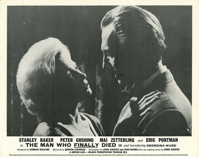 The Man Who Finally Died - Lobby Cards