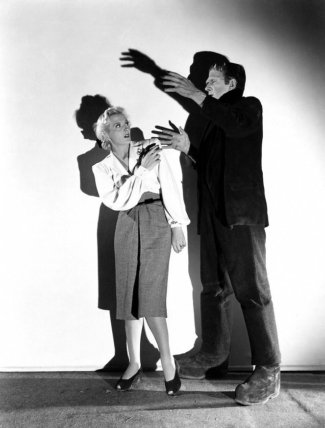 Frankenstein y el Hombre Lobo - Promoción - Ilona Massey, Bela Lugosi