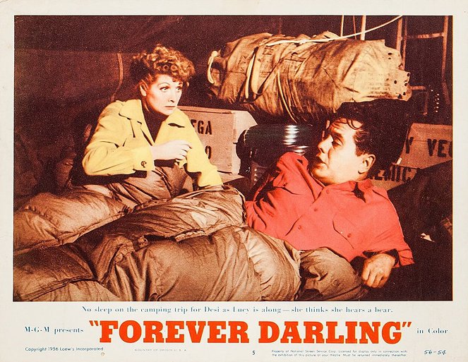 Forever, Darling - Lobby karty - Lucille Ball, Desi Arnaz