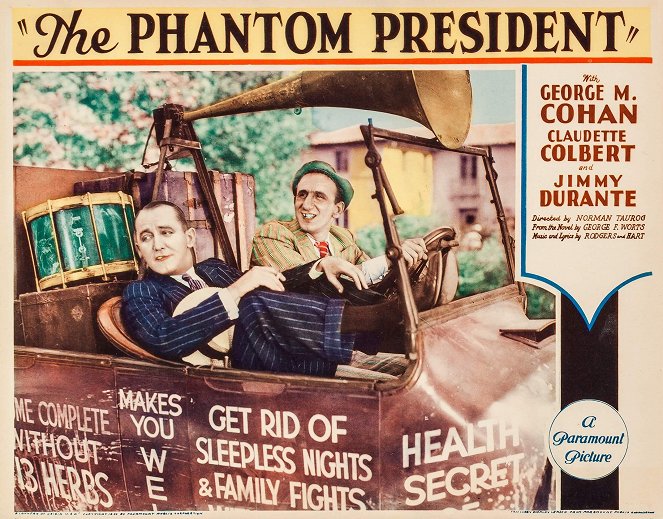 The Phantom President - Mainoskuvat - George M. Cohan, Jimmy Durante