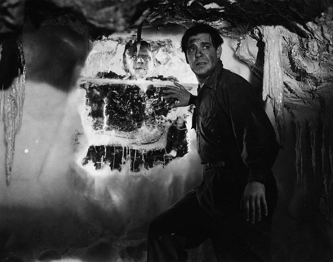 Frankenstein trifft den Wolfsmenschen - Filmfotos - Bela Lugosi, Lon Chaney Jr.