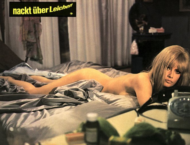 Nackt über Leichen - Lobbykarten - Marisa Mell