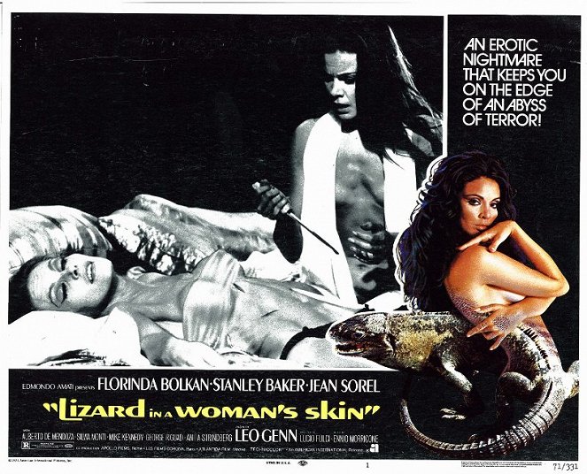 A Lizard in a Woman's Skin - Lobby Cards