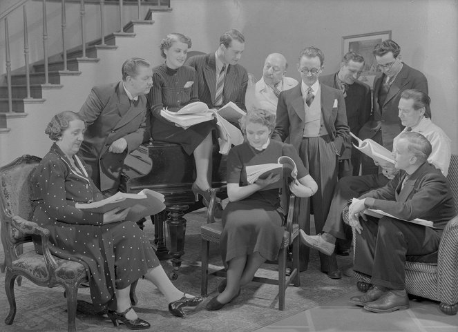 O, en så'n natt - Tournage - Julia Cæsar, Erik Berglund, Sickan Carlsson, Allan Bohlin, Birgit Tengroth, Åke Söderblom