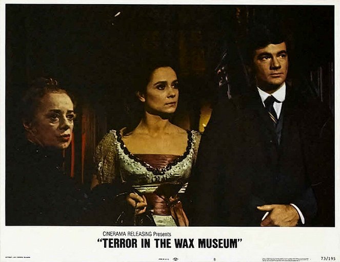Terror no Museu das Máscaras de Cera - Cartões lobby - Elsa Lanchester, Nicole Shelby, Mark Edwards