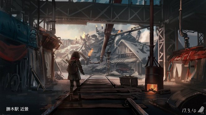 Kabaneri of the Iron Fortress: The Battle of Unato - Concept Art