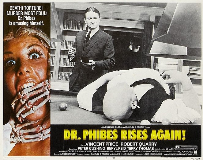Dr. Phibes Rises Again - Lobby Cards - Peter Jeffrey