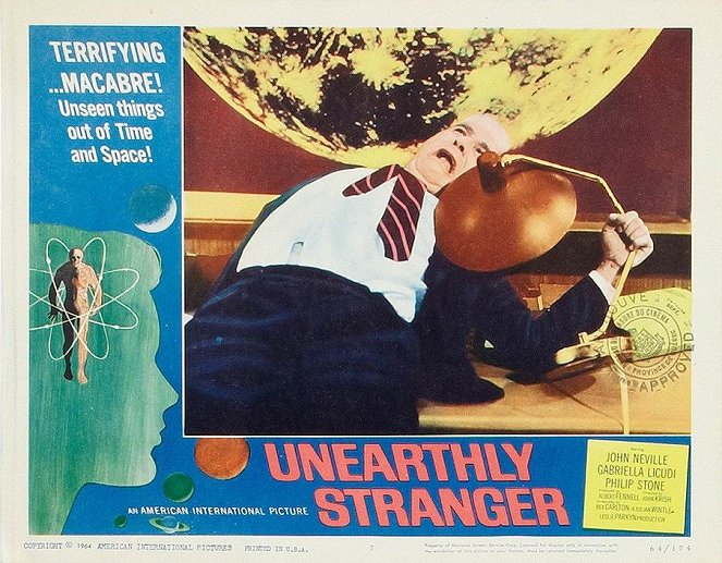 Unearthly Stranger - Lobby Cards - Warren Mitchell