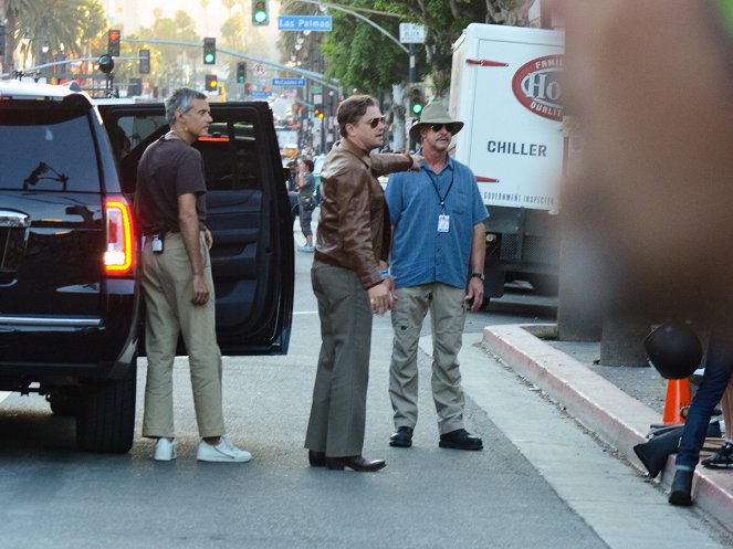 Era Uma Vez... em Hollywood - De filmagens - Leonardo DiCaprio