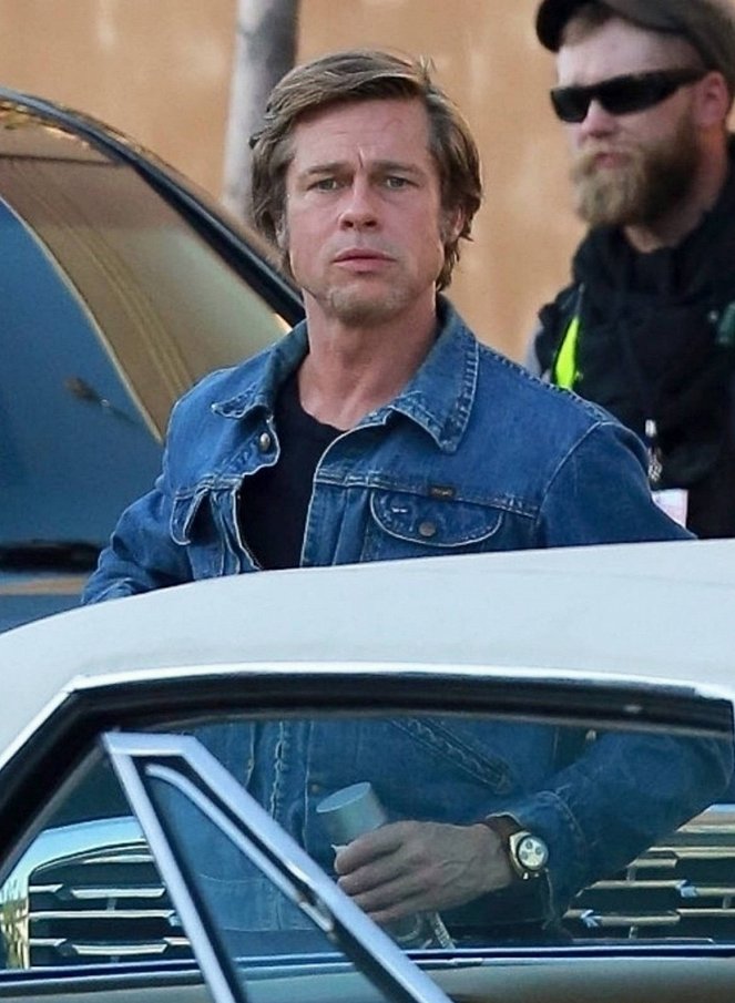 Era Uma Vez... em Hollywood - De filmagens - Brad Pitt