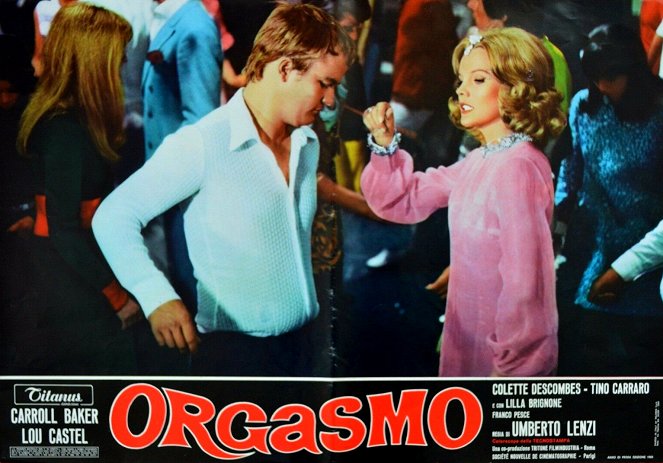 Orgasmo - Lobbykarten - Carroll Baker, Lou Castel