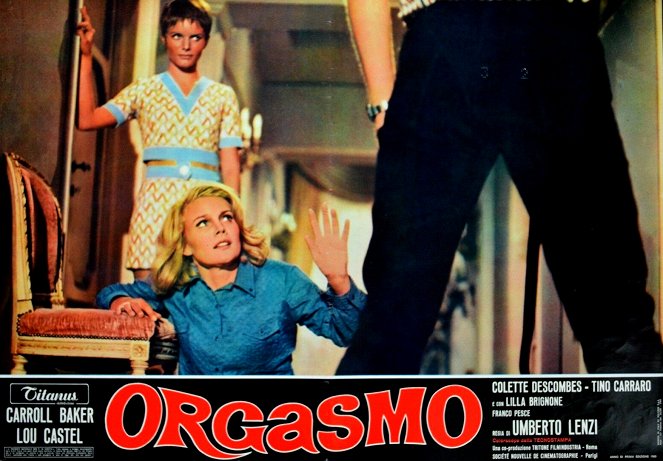 Orgasmo - Lobby karty - Colette Descombes, Carroll Baker