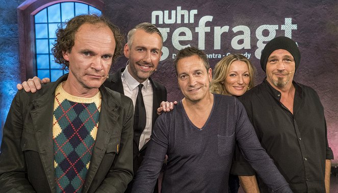 nuhr gefragt - Die Pro & Contra-Comedy - Promokuvat - Olaf Schubert, Sebastian Pufpaff, Dieter Nuhr, Monika Gruber, Torsten Sträter