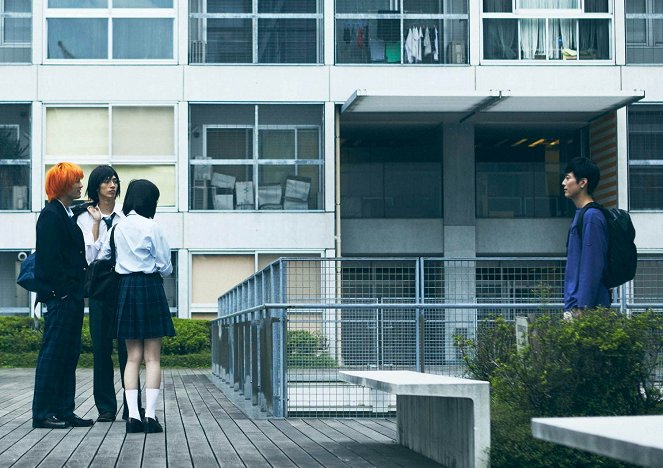 Hot Gimmick: Románek holky a kluka - Z filmu - Mizuki Itagaki, Hiroja Šimizu, Miona Hori, Šótaró Mamija