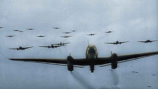 A II. világháború legjelentősebb eseményei színesben - Az angliai csata - Filmfotók