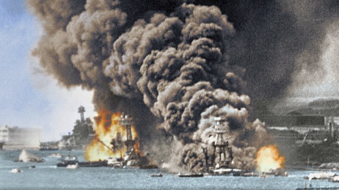 Najważniejsze wydarzenia II wojny światowej w kolorze - Atak na Pearl Harbor - Z filmu
