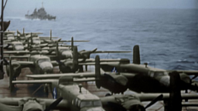 Toisen maailmansodan tärkeimmät tapahtumat väreissä - Battle of Midway - Kuvat elokuvasta