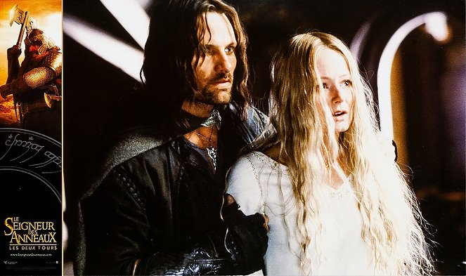 The Lord of the Rings: The Two Towers - Lobby Cards - Viggo Mortensen, Miranda Otto