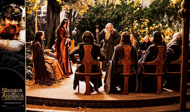 The Lord of the Rings: The Fellowship of the Ring - Lobby Cards - Hugo Weaving, Ian McKellen