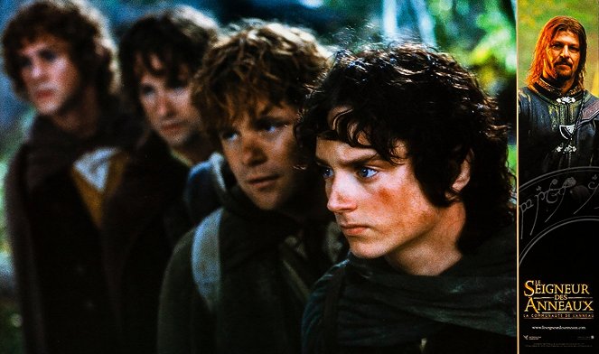 The Lord of the Rings: The Fellowship of the Ring - Lobby Cards - Sean Astin, Elijah Wood