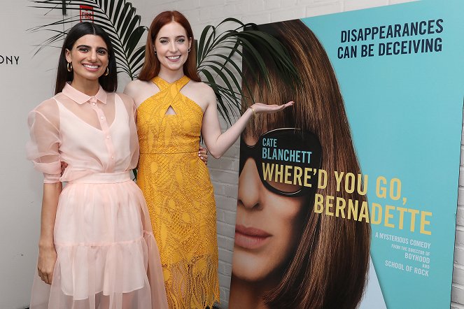 Bernadette a disparu - Événements - World Premiere of "Where'd You Go, Bernadette" on August 8, 2018 in New York - Claudia Doumit, Katelyn Statton
