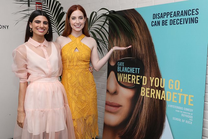 Where'd You Go, Bernadette - Evenementen - World Premiere of "Where'd You Go, Bernadette" on August 8, 2018 in New York - Claudia Doumit, Katelyn Statton