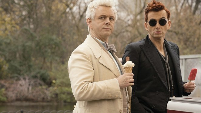Good Omens - The Very Last Day of the Rest of Their Lives - Filmfotos - Michael Sheen, David Tennant