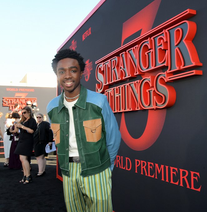 Stranger Things - Season 3 - Z imprez - Season 3 World Premiere - Caleb McLaughlin