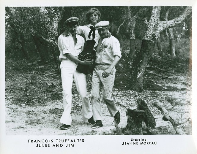 Jules a Jim - Fotosky - Henri Serre, Jeanne Moreau, Oskar Werner