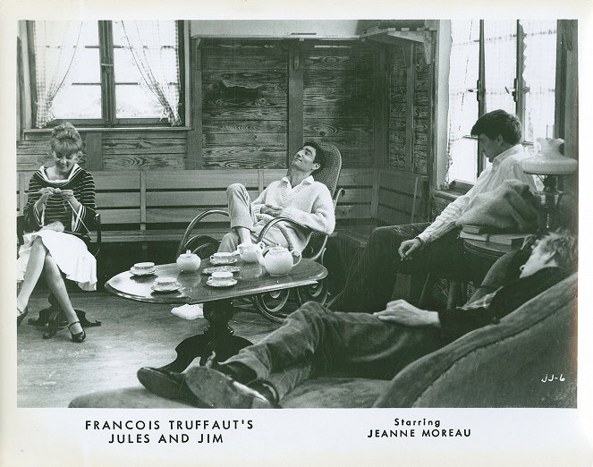 Jules a Jim - Fotosky - Jeanne Moreau, Henri Serre, Oskar Werner