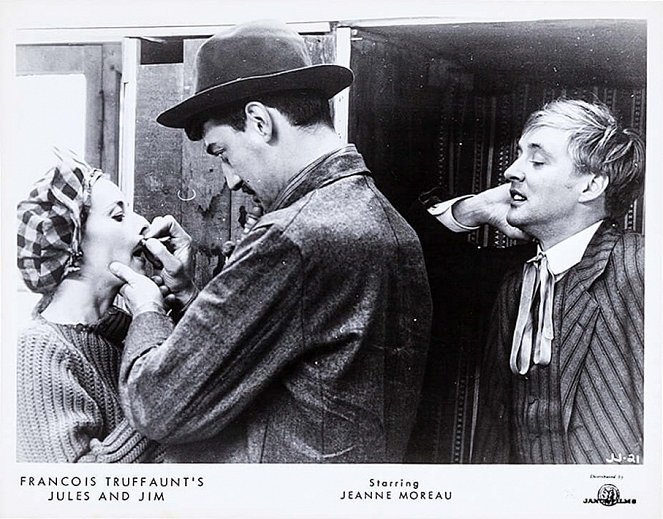 Jules & Jim - Rakkauden hymy - Mainoskuvat - Jeanne Moreau, Henri Serre, Oskar Werner