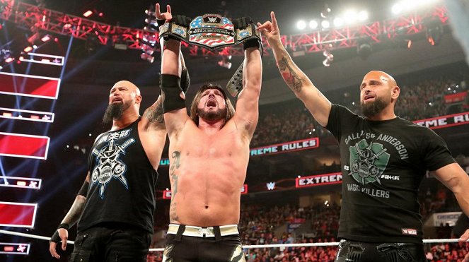 WWE Extreme Rules - Photos - Andrew Hankinson, Allen Jones, Chad Allegra